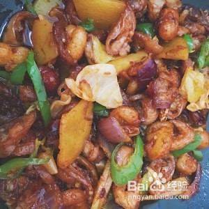 韩式火辣辣肥肠的做法