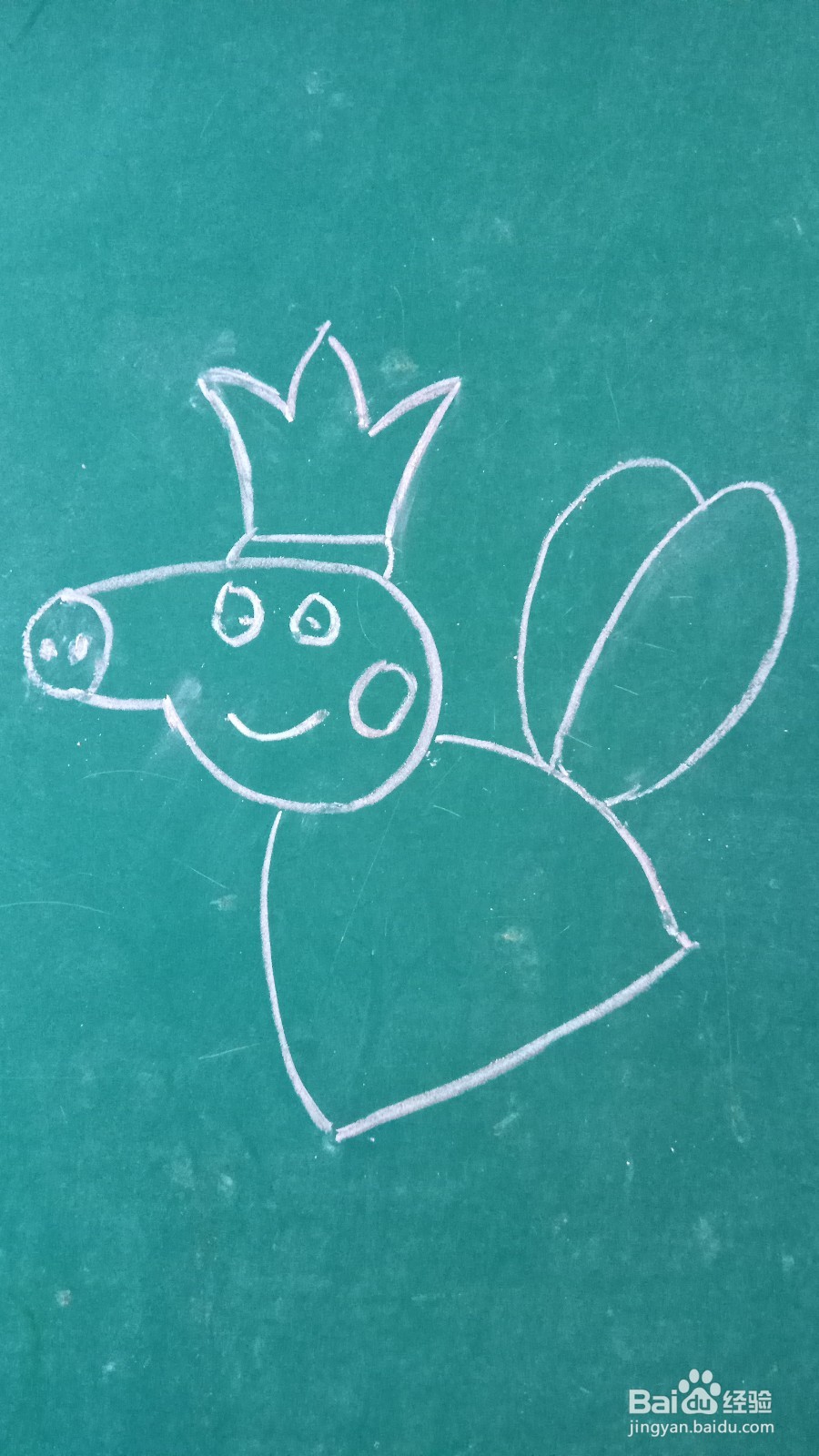 儿童简笔画小猪佩奇画法