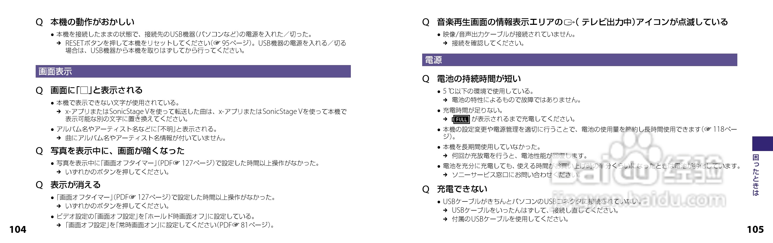 SONY NW-S644数码随身听说明书:[6]