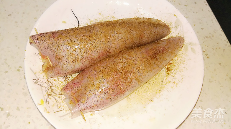 鱿鱼包饭的做法