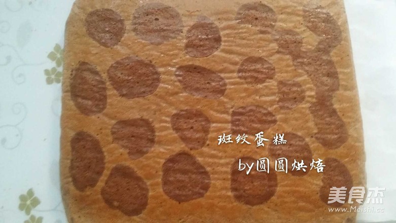 斑纹蛋糕的做法