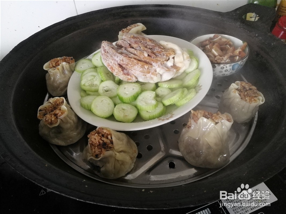 瓠子片蒸卤猪肉