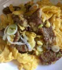 滑蛋牛肉的做饭
