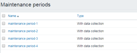 如何在zabbix中克隆维护周期？
