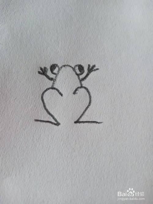 青蛙简笔画