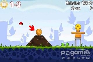 《愤怒的小鸟》全图文攻略【第一关】