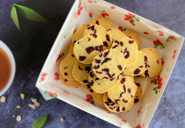 #“莓”好春光日志#蔓越莓饼干(低糖)