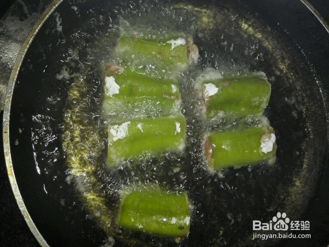 肉末酿尖椒——闽菜