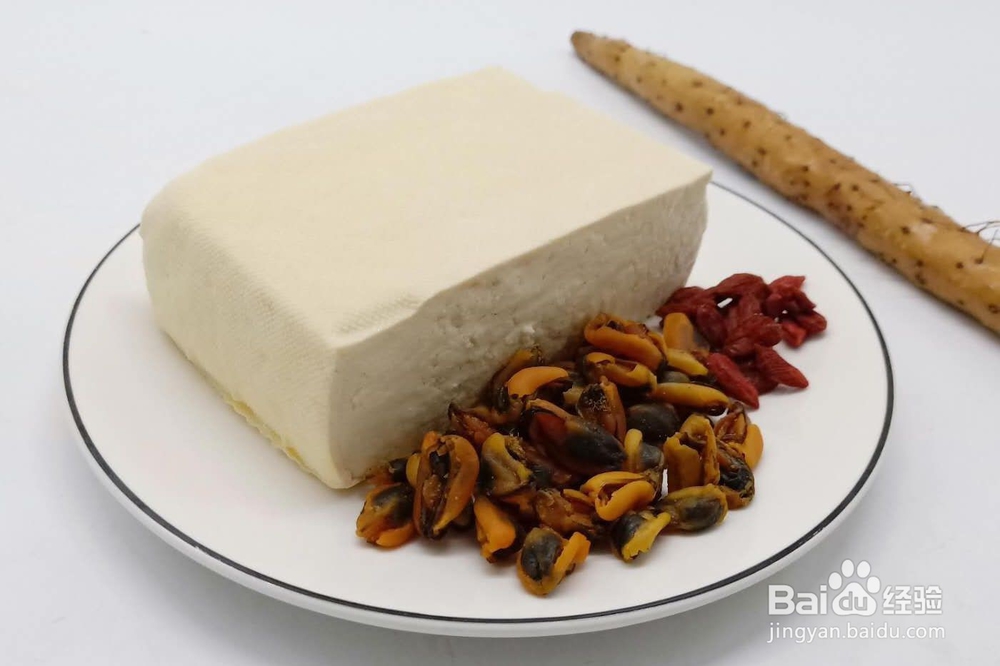 味道鲜美、营养丰富的淡菜山药豆腐汤