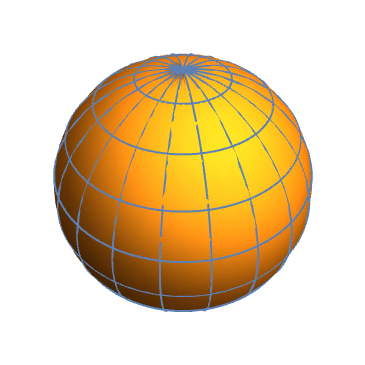 【微分几何】球面上的曲纹坐标和坐标曲线