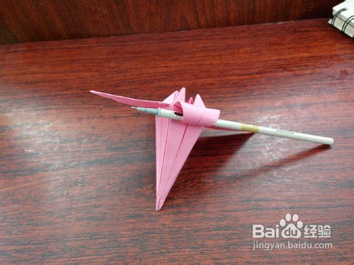 百合花折纸教程