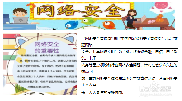 国家网络宣传周手抄报