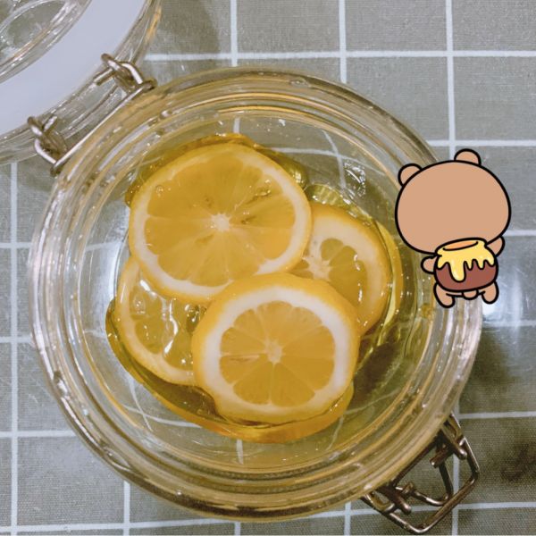 柠檬百香果蜜茶