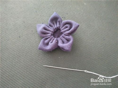 手工小布花的做法1 百度经验