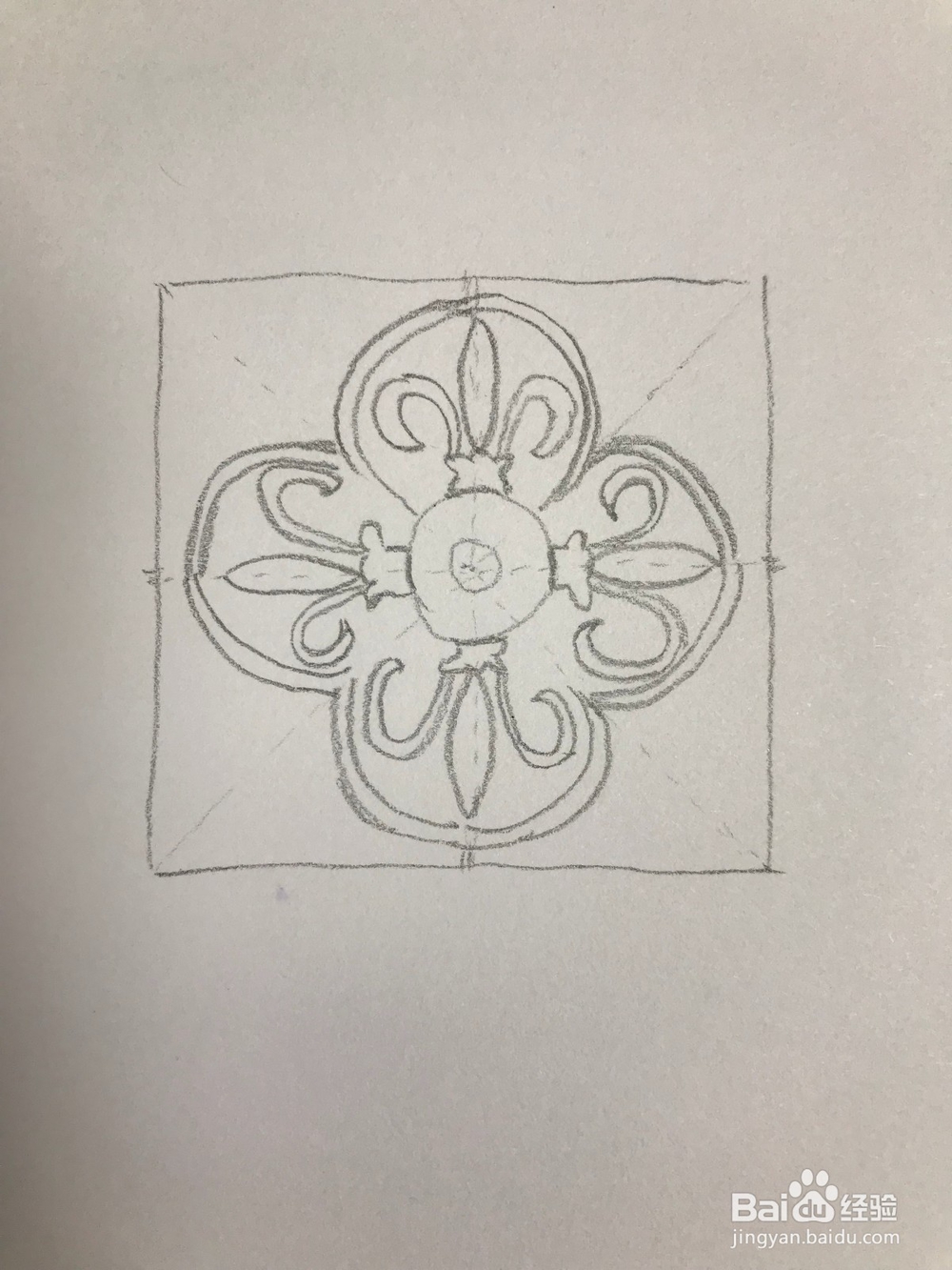 画一块简易瓷砖