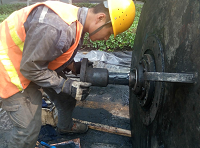 关于煤磨选粉机轴修复方法