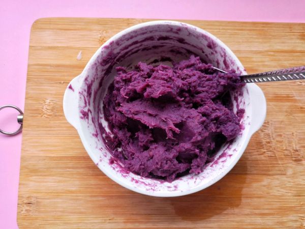 燕麦紫薯吐司卷