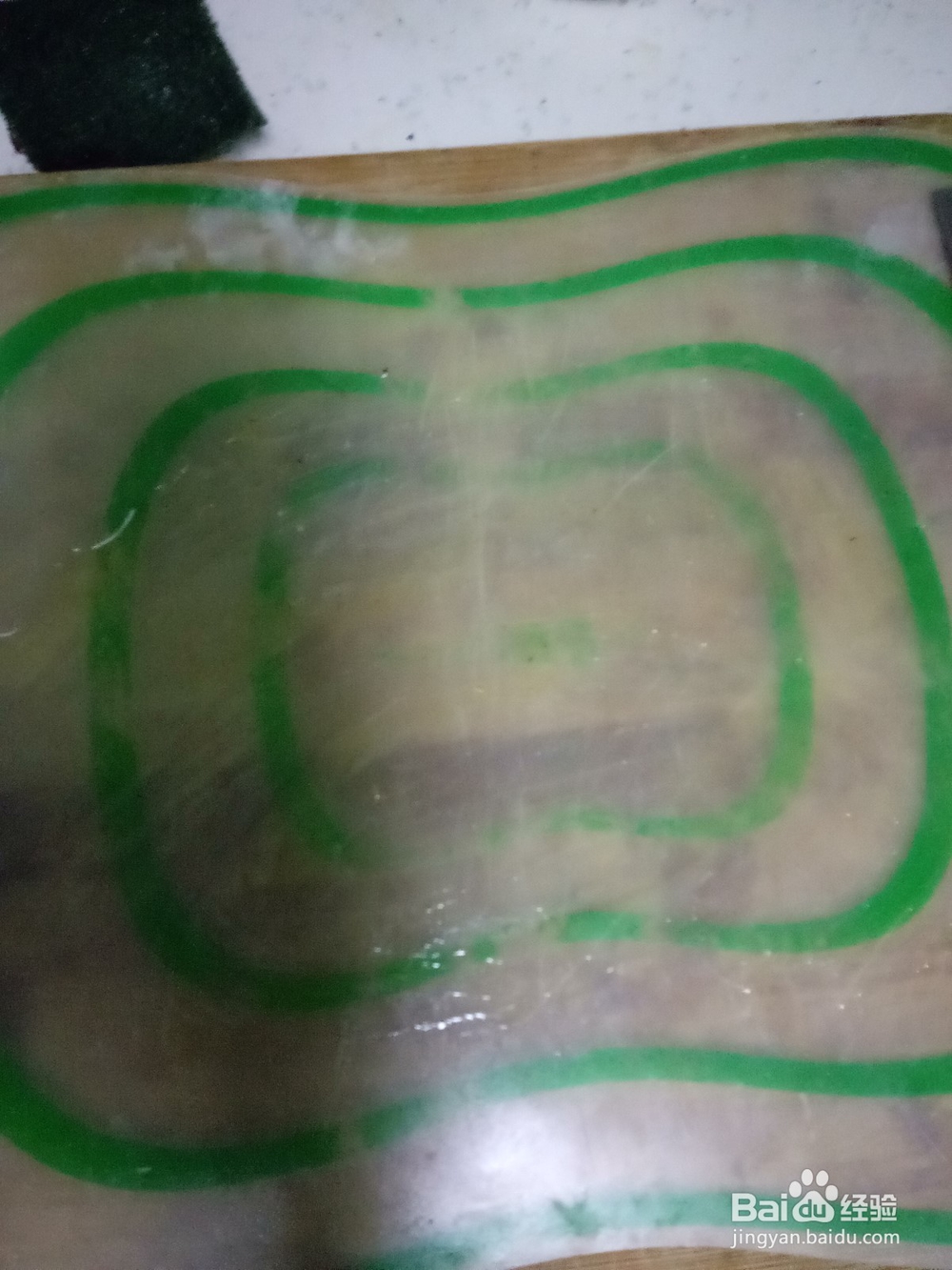 烙饼贴鸡蛋火腿