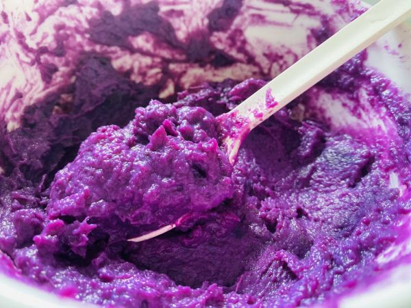 紫薯肉松紫菜卷