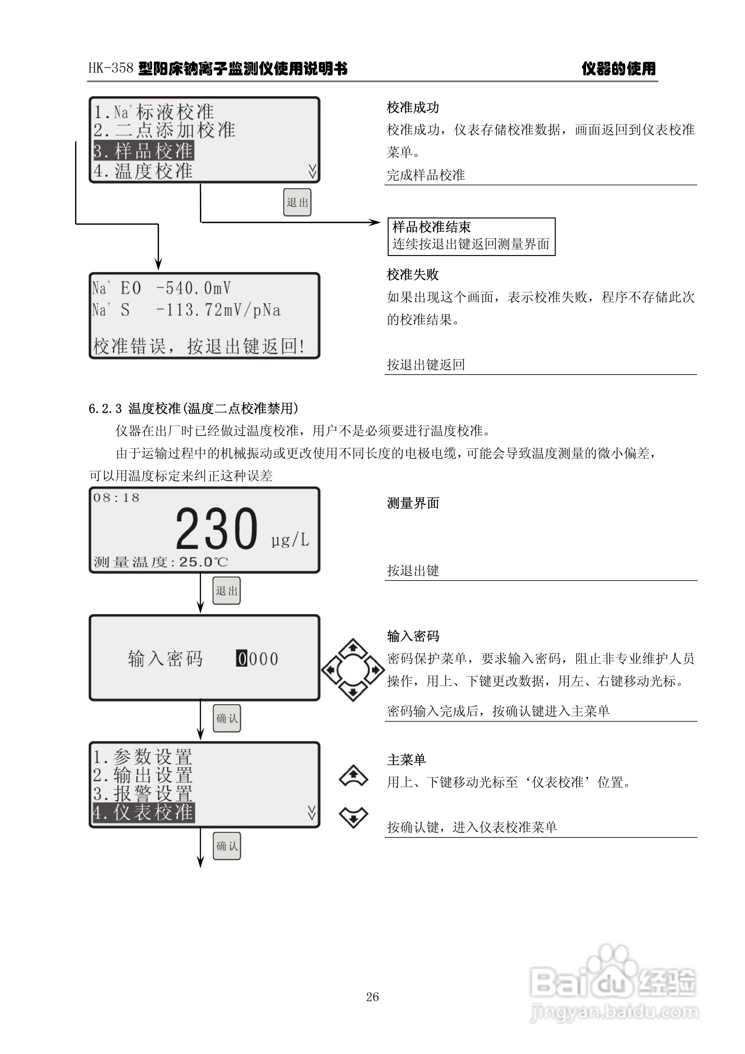 华科仪HK-358/3.0型阳床钠离子监测仪使用说明书v30:[3]