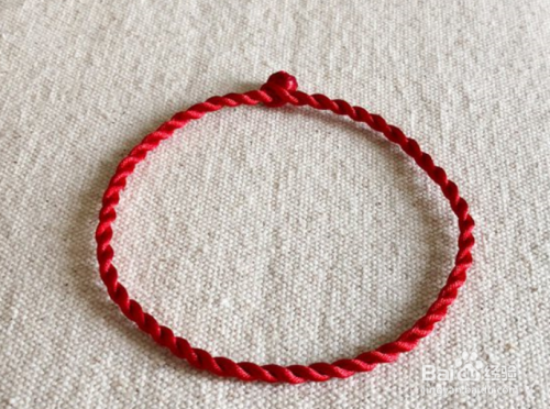 最简单的两股绳编法