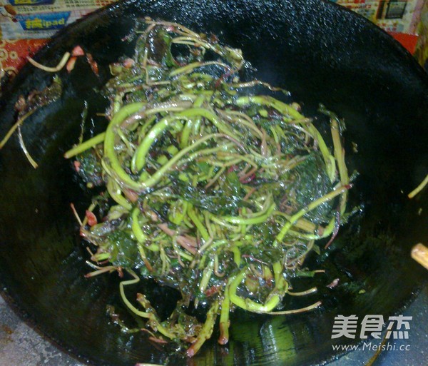 清炒苋菜的做法