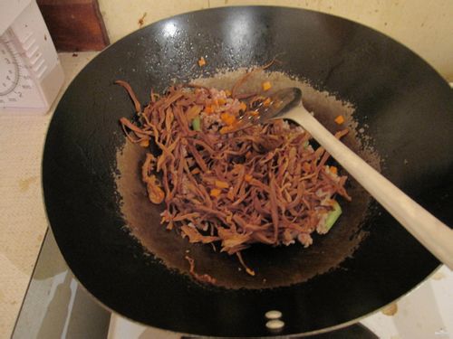 笋干炒肉丝