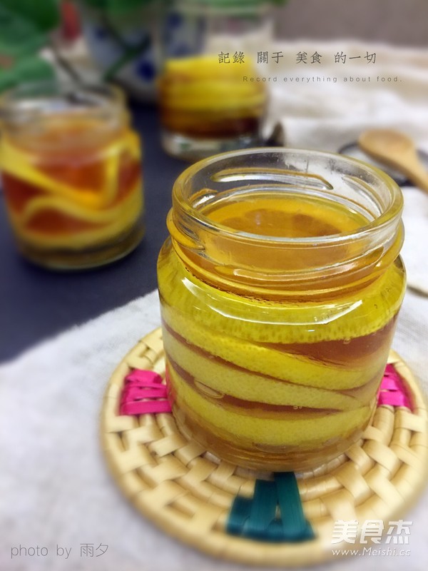 蜜渍柠檬的做法