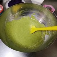 制作抹茶紫薯铜锣烧
