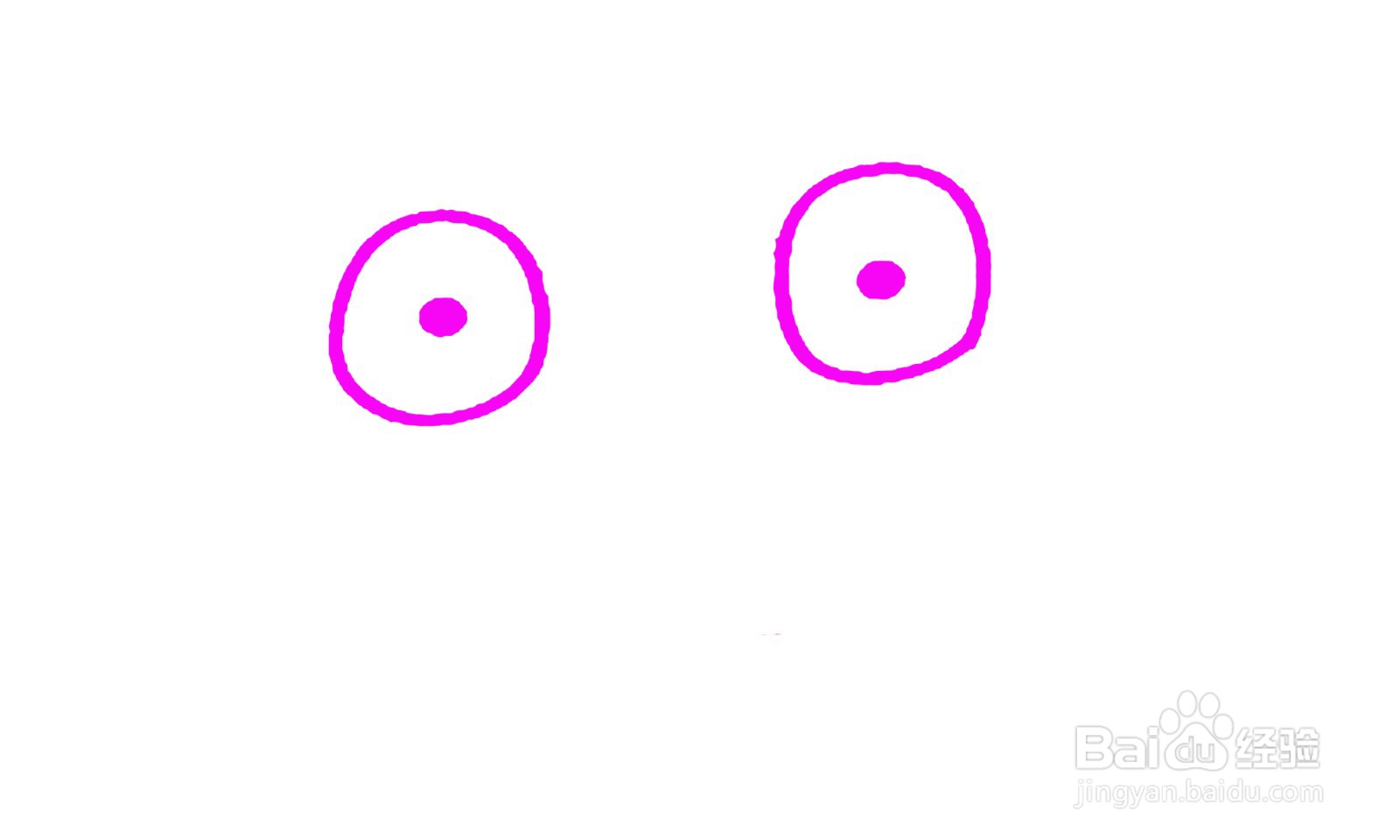 如何快速画出一只青蛙简笔画?