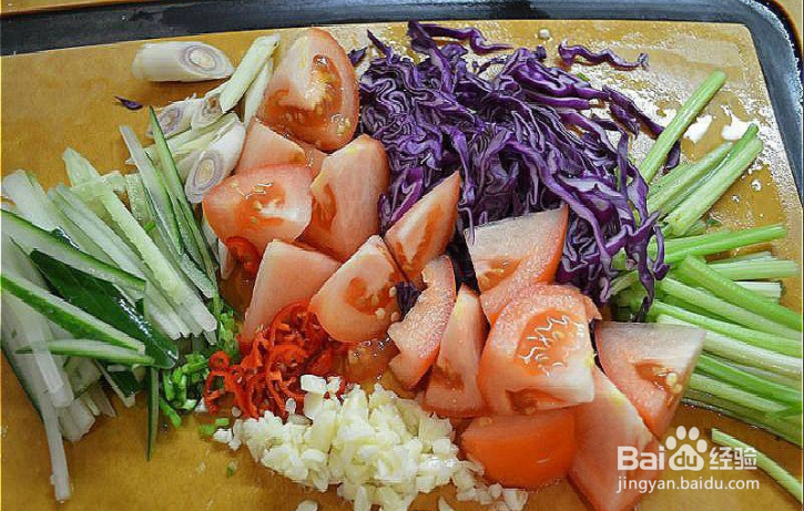 凉拌酸辣虾的做法