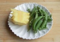 豌豆菠萝鸡丁怎么做