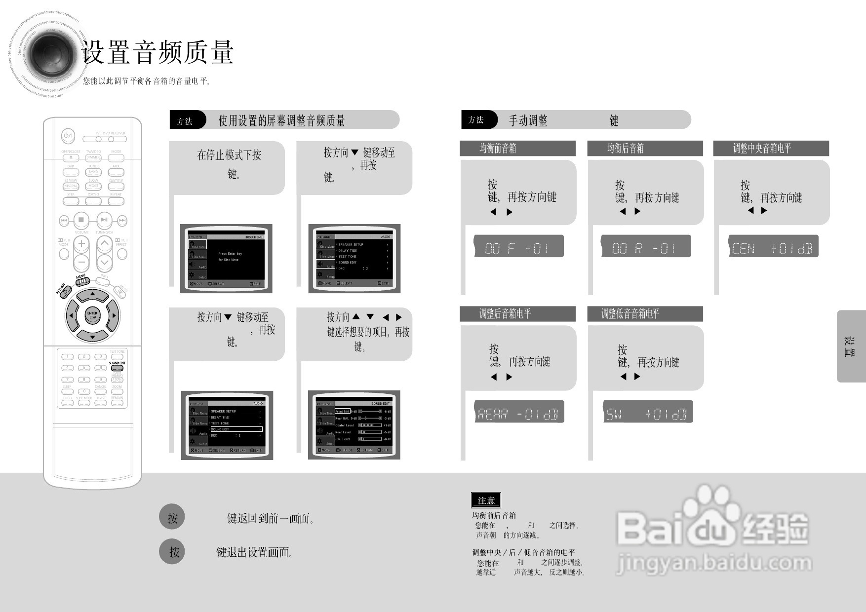 三星HT-DS420S家庭影院使用说明书:[2]