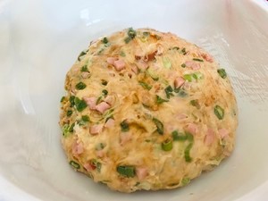 香葱肉松司康的做法