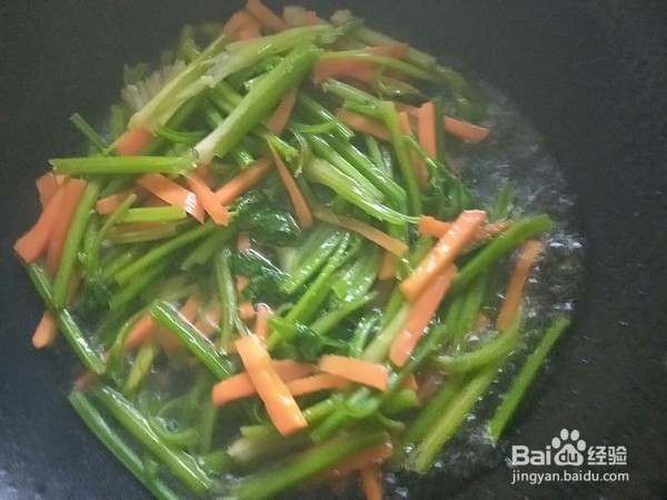 胡萝卜香芹的做法