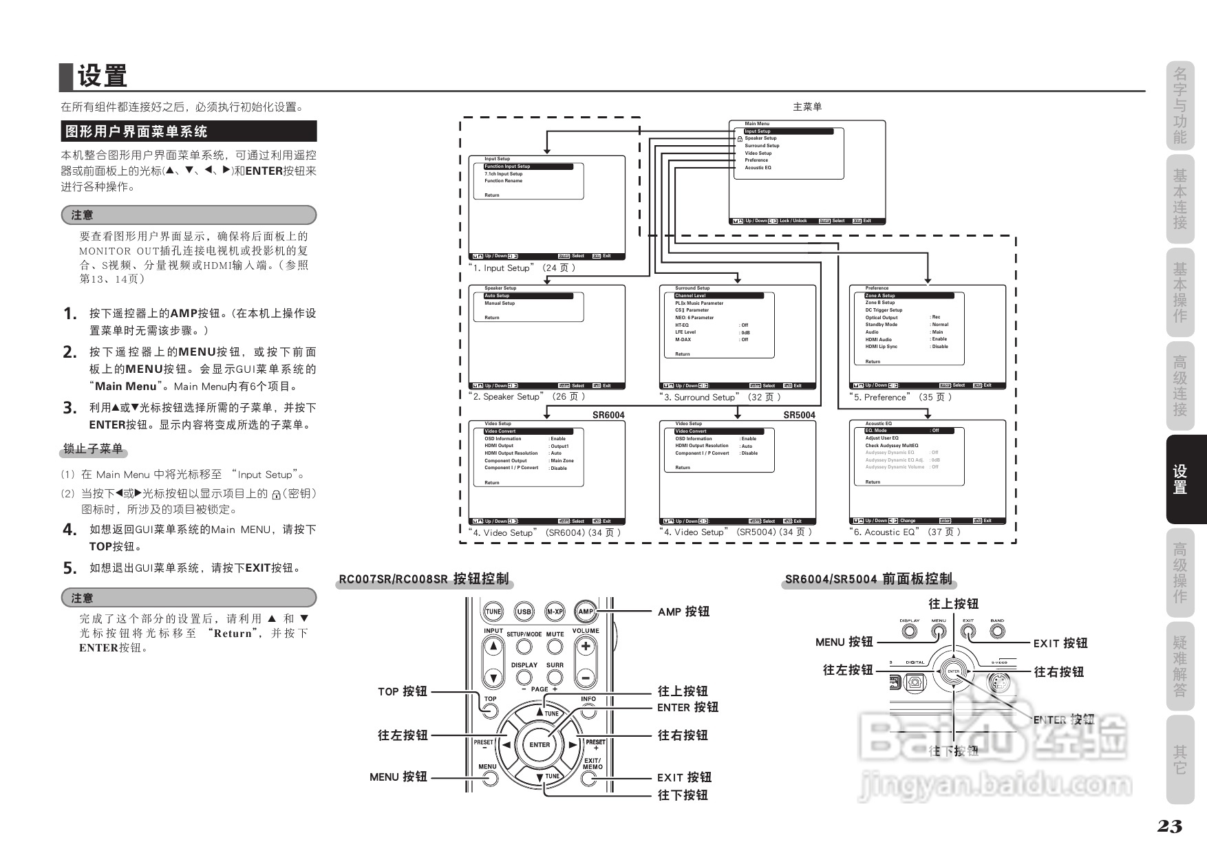 马兰士SR5004功放使用说明书:[2]