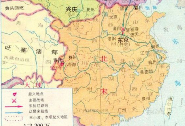 南宋和北宋是按照什么划分的为什么会有南北之说