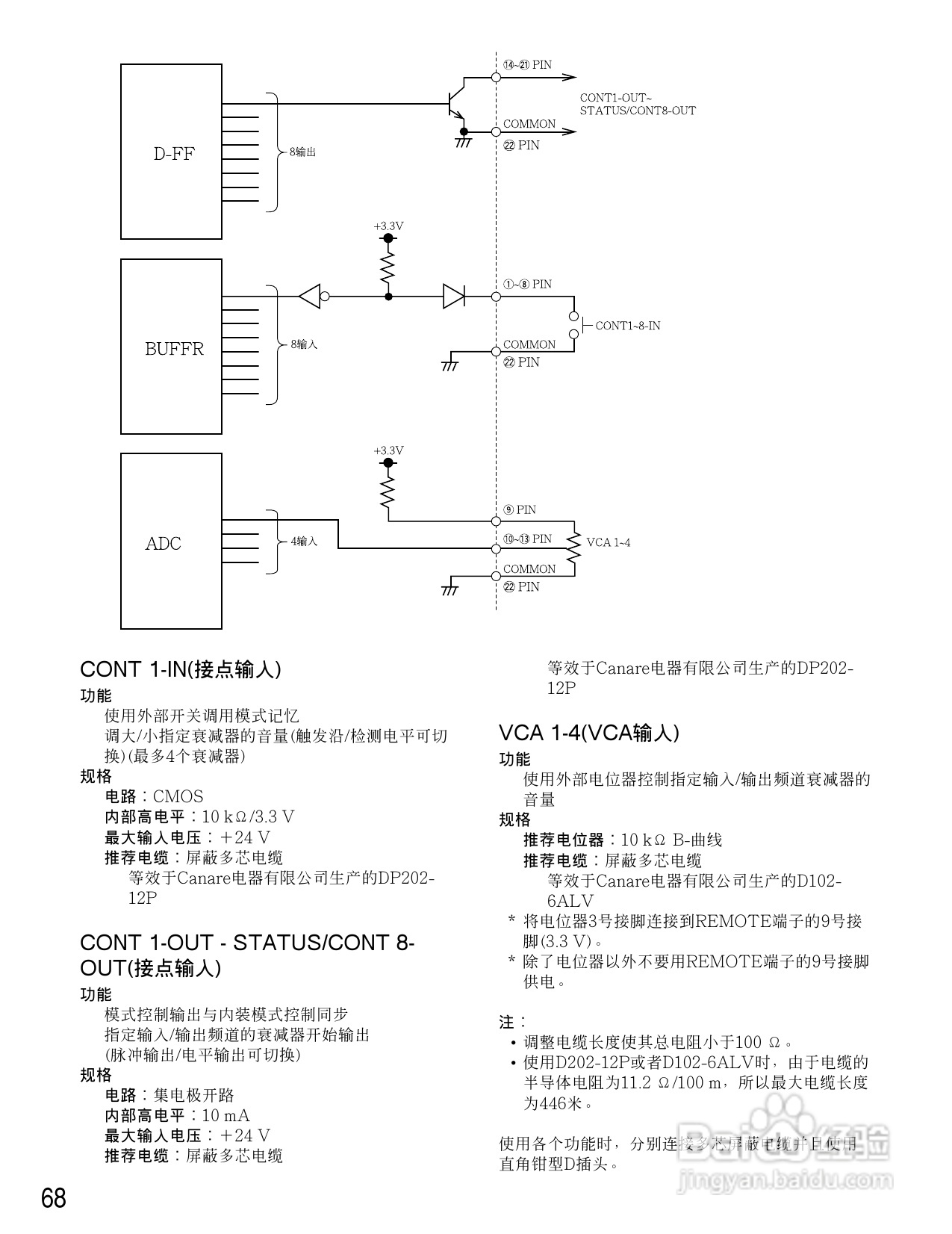 松下WR-D40数字式凋音台使用说明书:[4]
