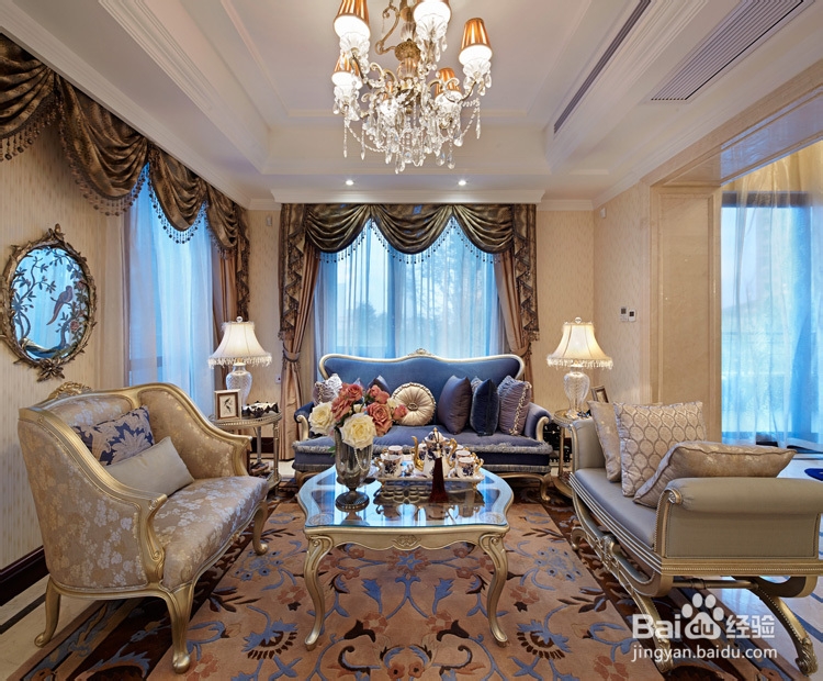 法式样板房软装设计案例要素