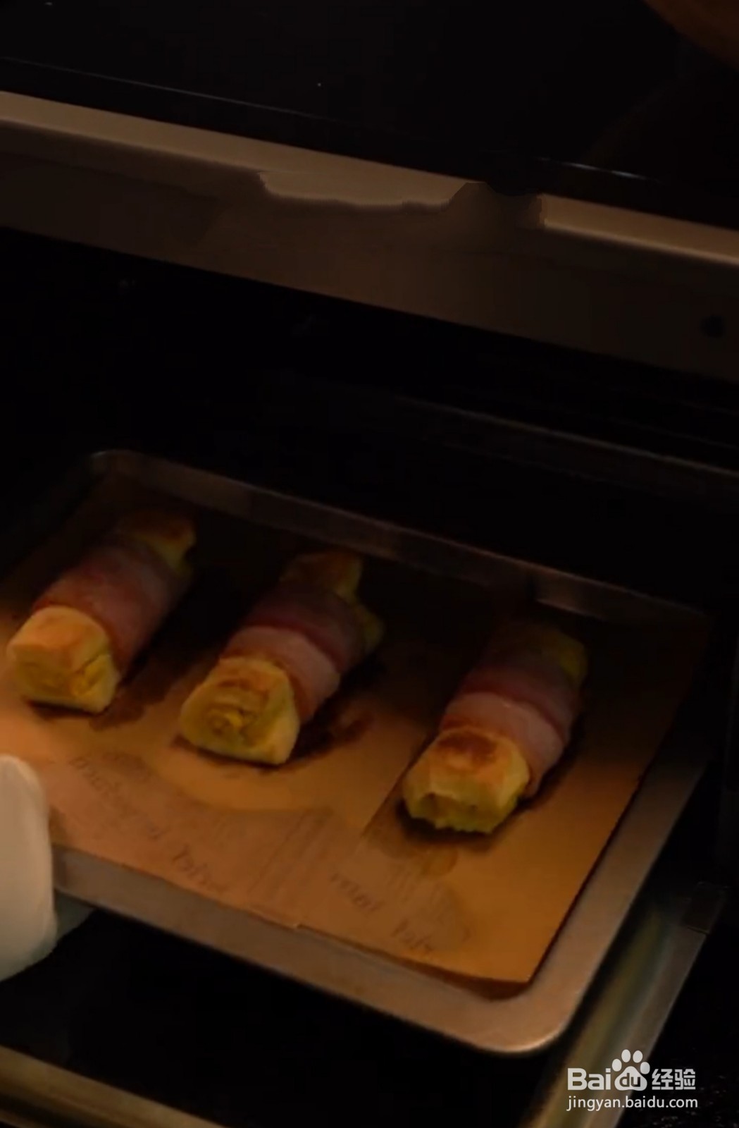 #新人打卡#培根吐司卷