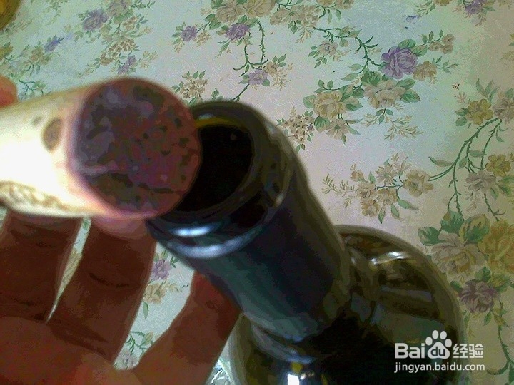 干红葡萄酒为什么要横着放