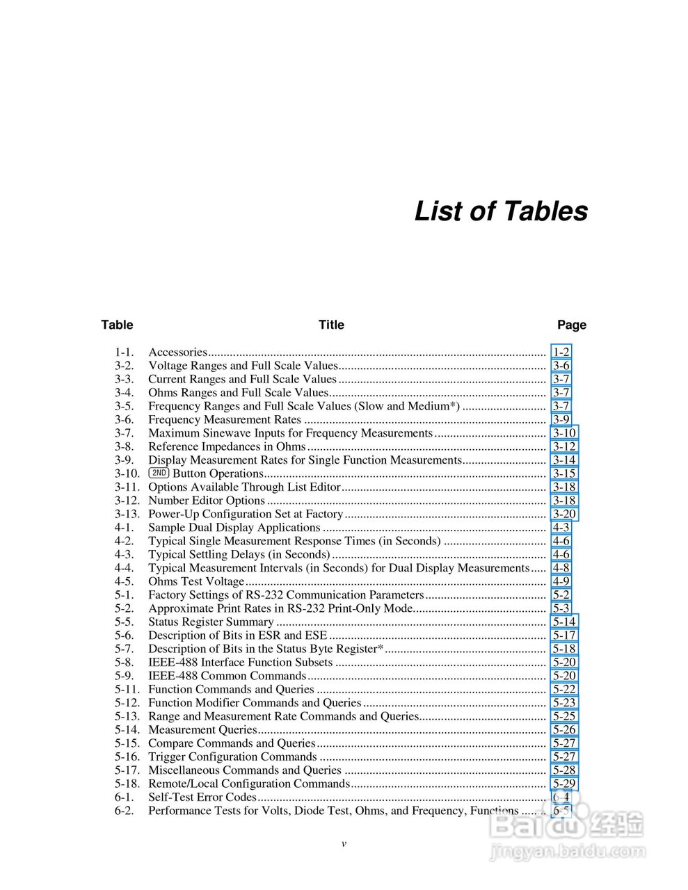 福禄克Fluke45万用表说明书:[1]
