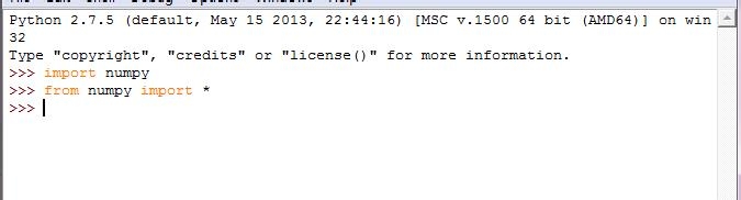 python数据挖掘：[3]numpy函数库简介