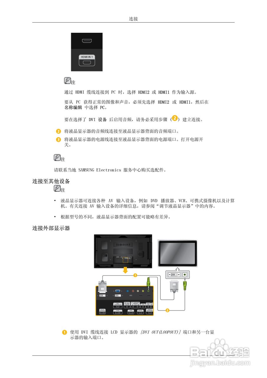 三星400DX-3液晶显示器使用说明书:[4]