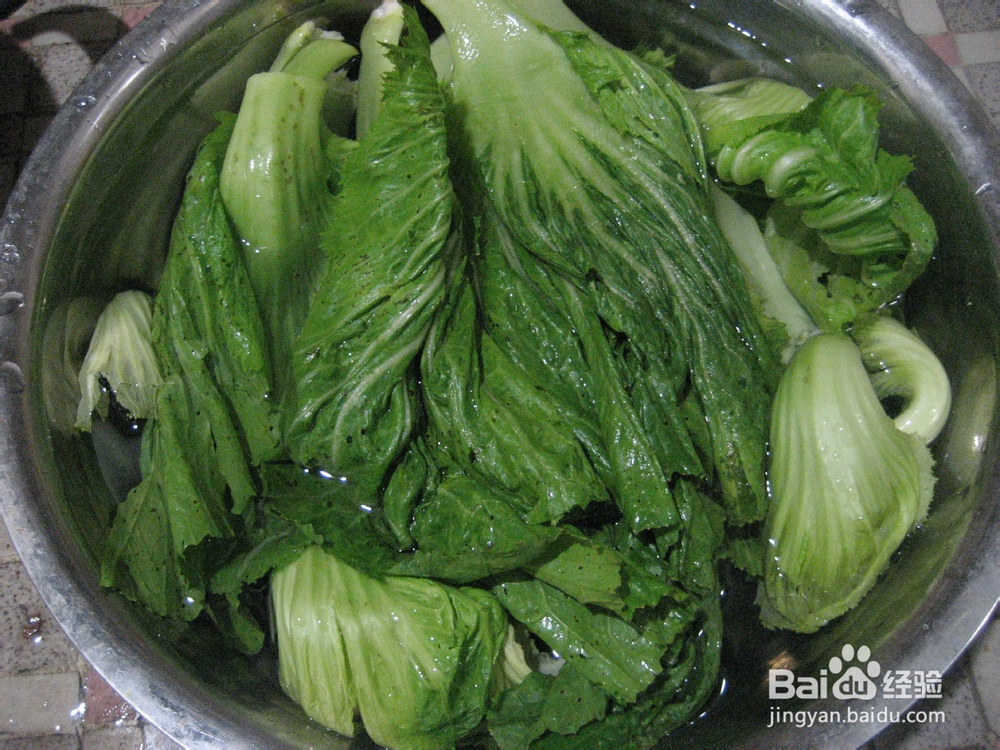 炒芥菜的做法