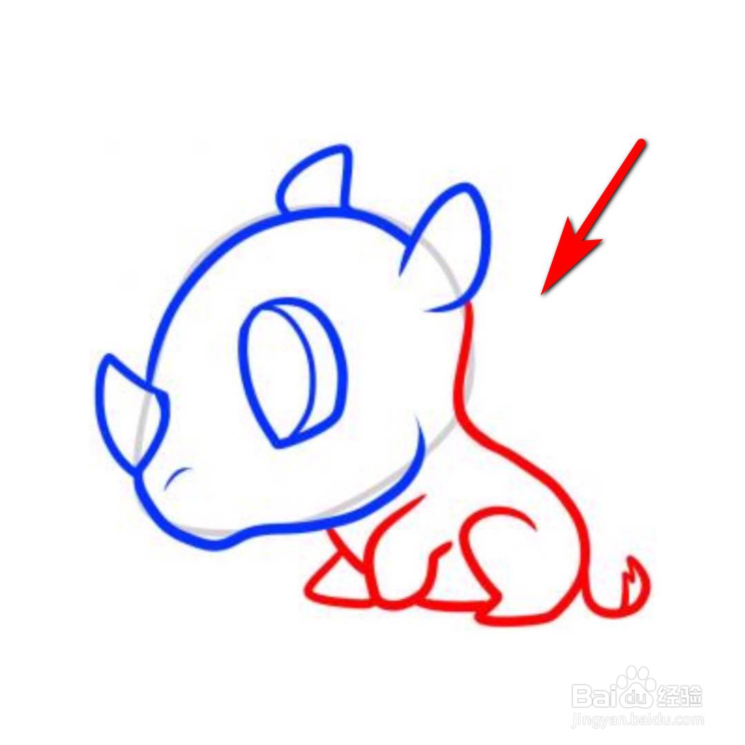 如何用简笔画画出犀牛