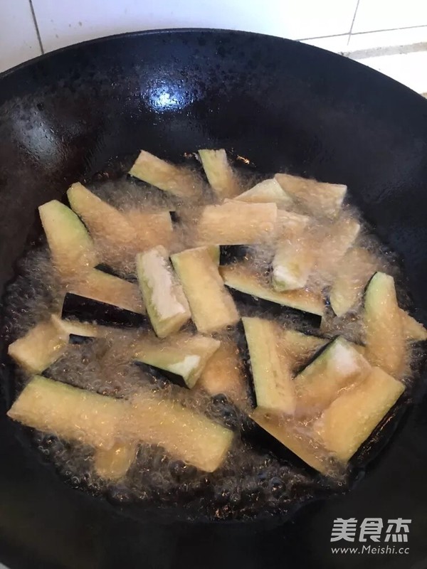 鱼香茄子的做法