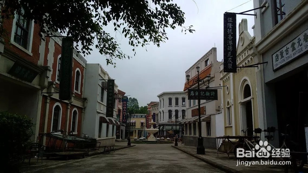 领略不同国家的构造设计--中山影视城