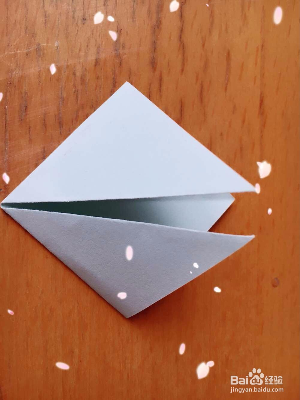 好看的樱花的折纸方法