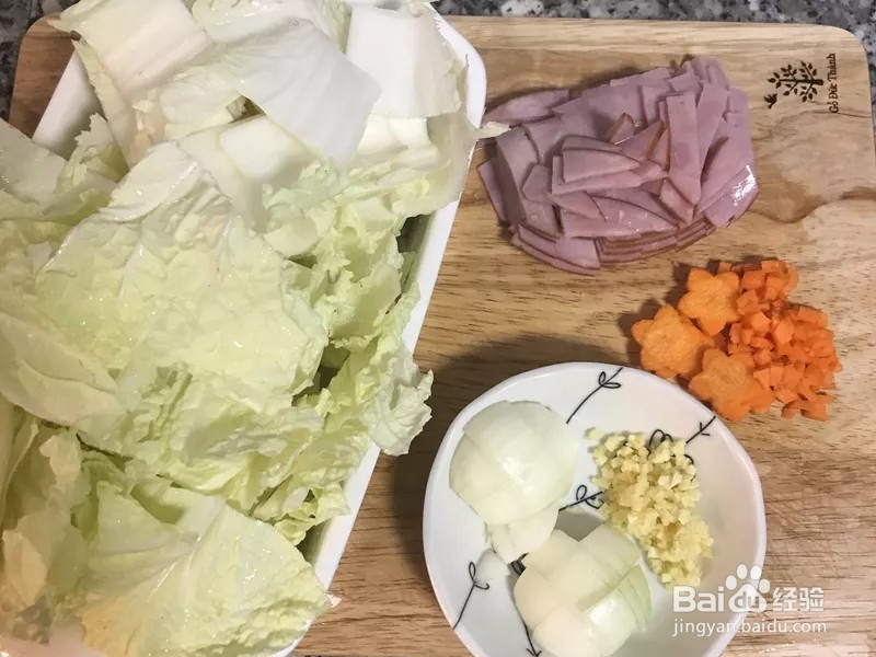 奶油焗白菜的做法